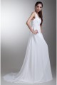 A-Line V-Neck Chiffon Satin Sleeveless Wedding Dresses Maternity Wedding Dresses 2031098 A-Line V-Neck Chiffon Satin Sleeveless Wedding Dresses Maternity Wedding Dresses 2031098