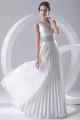 A-Line V-Neck Elastic Woven Satin Floor-Length Beaded Sequin Wedding Dresses 2031099 A-Line V-Neck Elastic Woven Satin Floor-Length Beaded Sequin Wedding Dresses 2031099