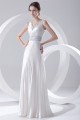 A-Line V-Neck Elastic Woven Satin Floor-Length Beaded Sequin Wedding Dresses 2031099 A-Line V-Neck Elastic Woven Satin Floor-Length Beaded Sequin Wedding Dresses 2031099