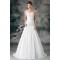 Amazing A-Line Sleeveless Satin Sweetheart Beaded Wedding Dresses 2031101