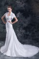 Amazing A-Line Sweetheart Taffeta Beaded Wedding Dresses with A Short Sleeve Jacket 2031104