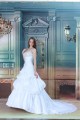 Amazing Ball Gown Straps Satin Sleeveless Beaded Wedding Dresses 2031106 Amazing Ball Gown Straps Satin Sleeveless Beaded Wedding Dresses 2031106