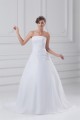 Amazing Sleeveless A-Line Strapless Satin Organza Wedding Dresses 2031111 Amazing Sleeveless A-Line Strapless Satin Organza Wedding Dresses 2031111