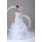 Amazing Satin Organza Sweetheart Sleeveless A-Line Beaded Wedding Dresses 2031112
