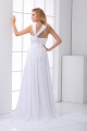 Asymmetrical Sleeveless Chiffon Satin A-Line New Arrival Wedding Dresses 2031120 Asymmetrical Sleeveless Chiffon Satin A-Line New Arrival Wedding Dresses 2031120