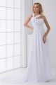 Asymmetrical Sleeveless Chiffon Satin A-Line New Arrival Wedding Dresses 2031120 Asymmetrical Sleeveless Chiffon Satin A-Line New Arrival Wedding Dresses 2031120