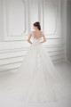 Ball Gown V-Neck Satin Fine Netting Embellished Wedding Dresses 2031127 Ball Gown V-Neck Satin Fine Netting Embellished Wedding Dresses 2031127