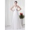 Beautiful Chiffon Lace Sleeveless A-Line Wedding Dresses Maternity Wedding Dresses 2031131