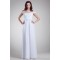 Beautiful Sheath/Column Off-the-Shoulder Chiffon Satin Beaded Wedding Dresses 2031132
