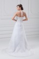 Beautiful Sleeveless Satin Organza A-Line Halter Wedding Dresses 2031135 Beautiful Sleeveless Satin Organza A-Line Halter Wedding Dresses 2031135