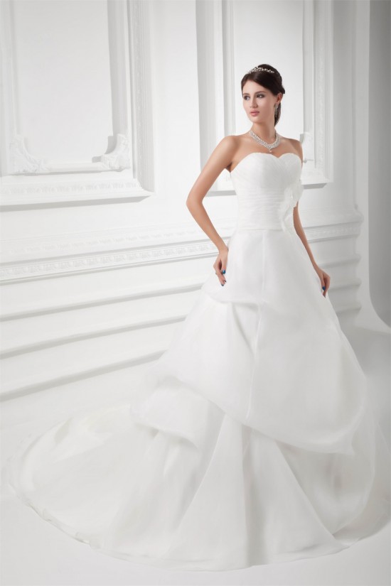 Breathtaking A-Line Sweetheart Sleeveless Satin Sweet Wedding Dresses 2031139 Breathtaking A-Line Sweetheart Sleeveless Satin Sweet Wedding Dresses 2031139