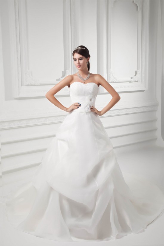 Breathtaking A-Line Sweetheart Sleeveless Satin Sweet Wedding Dresses 2031139 Breathtaking A-Line Sweetheart Sleeveless Satin Sweet Wedding Dresses 2031139