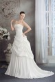 A-Line Strapless Court Train Beaded Lace Wedding Dresses 2030114 A-Line Strapless Court Train Beaded Lace Wedding Dresses 2030114
