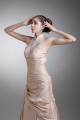 Breathtaking Sleeveless High Neck Taffeta A-Line Wedding Dresses with Color 2031142