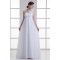 Brush Sweep Train Chiffon One-Shoulder Wedding Dresses Maternity Wedding Dresses 2031144