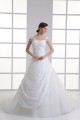 Capped Sleeves Taffeta Fine Netting Ball Gown Wedding Dresses 2031145 Capped Sleeves Taffeta Fine Netting Ball Gown Wedding Dresses 2031145