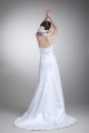 Charming A-Line Satin Lace Halter Sleeveless Sweet Wedding Dresses 2031146 Charming A-Line Satin Lace Halter Sleeveless Sweet Wedding Dresses 2031146