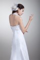 Charming A-Line Satin Lace Halter Sleeveless Sweet Wedding Dresses 2031146 Charming A-Line Satin Lace Halter Sleeveless Sweet Wedding Dresses 2031146