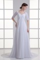 Chiffon Satin Bowl Sheath/Column Half Elbow Sleeve Wedding Dresses Maternity Wedding Dresses 2031150 Chiffon Satin Bowl Sheath/Column Half Elbow Sleeve Wedding Dresses Maternity Wedding Dresses 2031150