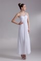 Chiffon Satin One-Shoulder Sheath/Column Reception Wedding Dresses 2031151 Chiffon Satin One-Shoulder Sheath/Column Reception Wedding Dresses 2031151