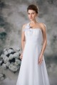 Chiffon Satin Sleeveless A-Line One-Shoulder Best Wedding Dresses 2031152 Chiffon Satin Sleeveless A-Line One-Shoulder Best Wedding Dresses 2031152