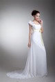Chiffon Satin Sleeveless Straps A-Line New Arrival Wedding Dresses 2031154 Chiffon Satin Sleeveless Straps A-Line New Arrival Wedding Dresses 2031154