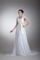 Chiffon Satin Sleeveless Straps A-Line New Arrival Wedding Dresses 2031154 Chiffon Satin Sleeveless Straps A-Line New Arrival Wedding Dresses 2031154