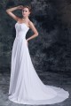 Chiffon Satin Sleeveless Sweetheart A-Line Best Wedding Dresses 2031155 Chiffon Satin Sleeveless Sweetheart A-Line Best Wedding Dresses 2031155