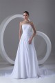 Chiffon Satin Strapless Sleeveless A-Line New Arrival Wedding Dresses 2031156 Chiffon Satin Strapless Sleeveless A-Line New Arrival Wedding Dresses 2031156