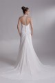 Chiffon Satin Straps Sheath/Column Sleeveless Beautiful Wedding Dresses 2031158 Chiffon Satin Straps Sheath/Column Sleeveless Beautiful Wedding Dresses 2031158