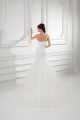 Trumpet/Mermaid Sleeveless Satin Fine Netting Strapless Lace Wedding Dresses 2031162 Trumpet/Mermaid Sleeveless Satin Fine Netting Strapless Lace Wedding Dresses 2031162