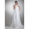 Elastic Woven Satin A-Line Straps Beautiful Wedding Dresses Maternity Wedding Dresses 2031164