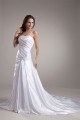 Elastic Woven Satin Sleeveless A-Line Spaghetti Straps Beaded Wedding Dresses 2031165 Elastic Woven Satin Sleeveless A-Line Spaghetti Straps Beaded Wedding Dresses 2031165
