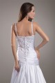 Elastic Woven Satin Sleeveless A-Line Spaghetti Straps Beaded Wedding Dresses 2031165 Elastic Woven Satin Sleeveless A-Line Spaghetti Straps Beaded Wedding Dresses 2031165