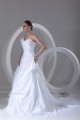 Elegant One-Shoulder A-Line Sleeveless Taffeta Lace Wedding Dresses 2031167 Elegant One-Shoulder A-Line Sleeveless Taffeta Lace Wedding Dresses 2031167