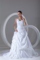Elegant One-Shoulder A-Line Sleeveless Taffeta Lace Wedding Dresses 2031167 Elegant One-Shoulder A-Line Sleeveless Taffeta Lace Wedding Dresses 2031167