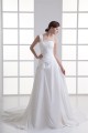 Elegant One-Shoulder Taffeta Sleeveless A-Line Wedding Dresses 2031168 Elegant One-Shoulder Taffeta Sleeveless A-Line Wedding Dresses 2031168