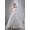 Ball Gown Strapless Floor-Length Lace Wedding Dresses 2030117