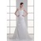 Elegant Taffeta A-Line Sleeveless Halter Wedding Dresses 2031176