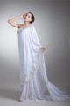 Fantastic A-Line Chiffon Satin One-Shoulder Sleeveless Wedding Dresses Maternity Wedding Dresses 2031177 Fantastic A-Line Chiffon Satin One-Shoulder Sleeveless Wedding Dresses Maternity Wedding Dresses 2031177