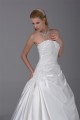 A-Line Strapless Beaded Lace Satin Wedding Dresses 2030118 A-Line Strapless Beaded Lace Satin Wedding Dresses 2030118