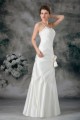 Fantastic One-Shoulder Satin Sleeveless A-Line Wedding Dresses 2031180 Fantastic One-Shoulder Satin Sleeveless A-Line Wedding Dresses 2031180