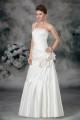 Fantastic One-Shoulder Satin Sleeveless A-Line Wedding Dresses 2031180 Fantastic One-Shoulder Satin Sleeveless A-Line Wedding Dresses 2031180
