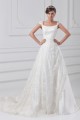 Fantastic Scoop A-Line Satin Lace Wedding Dresses 2031181 Fantastic Scoop A-Line Satin Lace Wedding Dresses 2031181