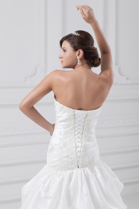Fantastic Straps Sleeveless A-Line Taffeta Wedding Dresses 2031184 Fantastic Straps Sleeveless A-Line Taffeta Wedding Dresses 2031184
