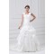 Fantastic Straps Sleeveless A-Line Taffeta Wedding Dresses 2031184