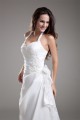 Fantastic Taffeta Sleeveless Sheath/Column Halter Wedding Dresses 2031186 Fantastic Taffeta Sleeveless Sheath/Column Halter Wedding Dresses 2031186
