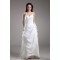 Fantastic Taffeta Sleeveless Sheath/Column Halter Wedding Dresses 2031186