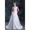 Fantastic Taffeta Sweetheart A-Line Sleeveless Beaded Wedding Dresses 2031187