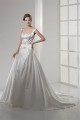 A-Line Square Chapel Train Beaded Wedding Dresses 2030119 A-Line Square Chapel Train Beaded Wedding Dresses 2030119